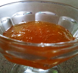 Homemade orange marmalade